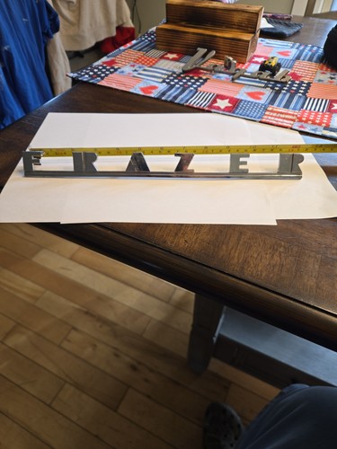 Frazer car emblem with - frazer,