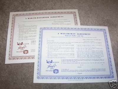 Kaiser frazer certificates - 2,