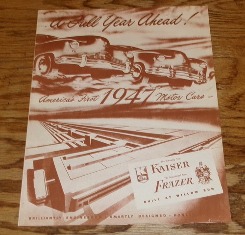 1947 kaiser frazer america - 1947, america's